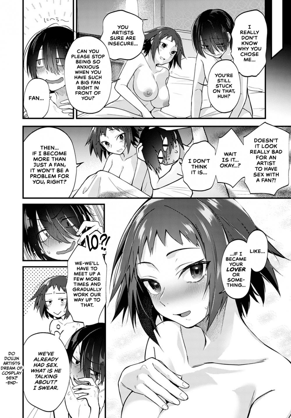 Hentai Manga Comic-Doujin Sakka wa Cosplay Ecchi no Yume o Miru ka?-Chapter 1-28